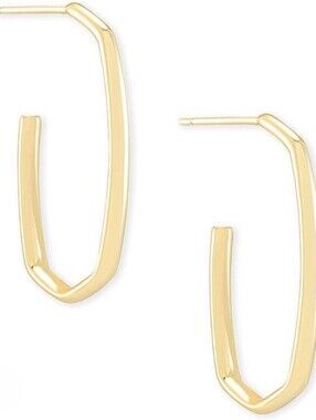 Kendra Scott Gold Ellen Hoop Earrings